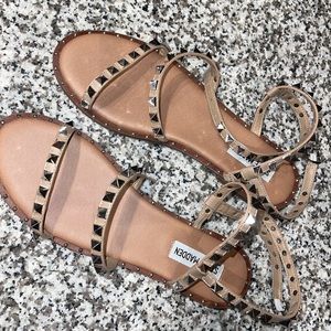 Steve Madden Travel Tan sandals - NWOT- size 8